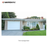 Warren 7x6 6 Modern Bronze Garage Door With Windows Down the Side